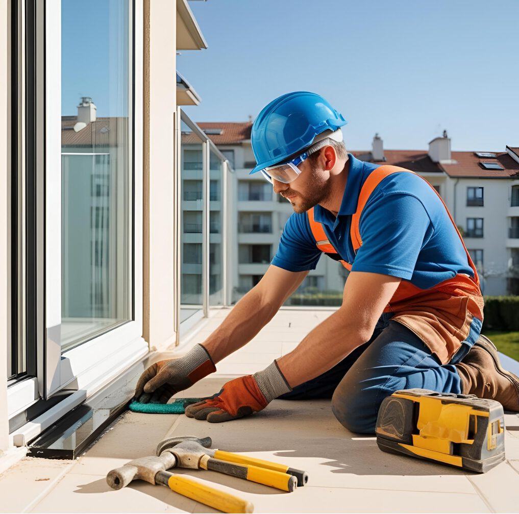 تعویض درزگیر برای شیشه بالکن